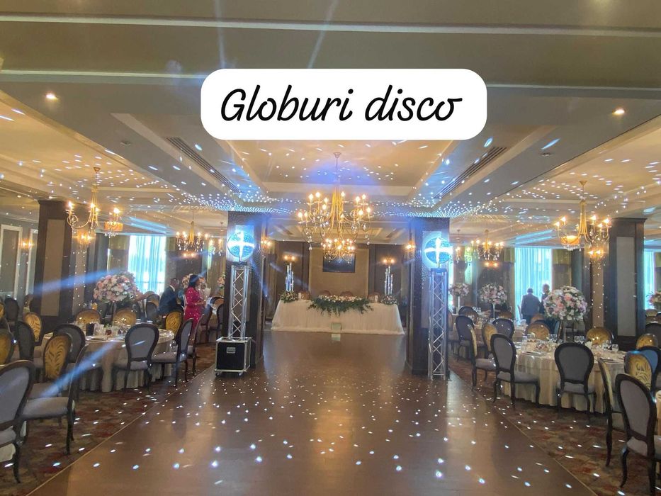 Schela Lumini Profesionala , Globuri disco ,Fum greu nunta , Artificii