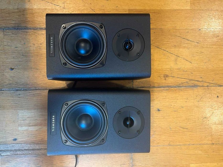 monitor speakers kurzweil ks40a 20 watt