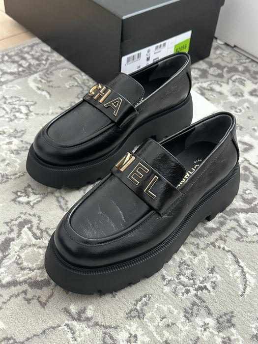 Лоферы кожа Chanel люкс