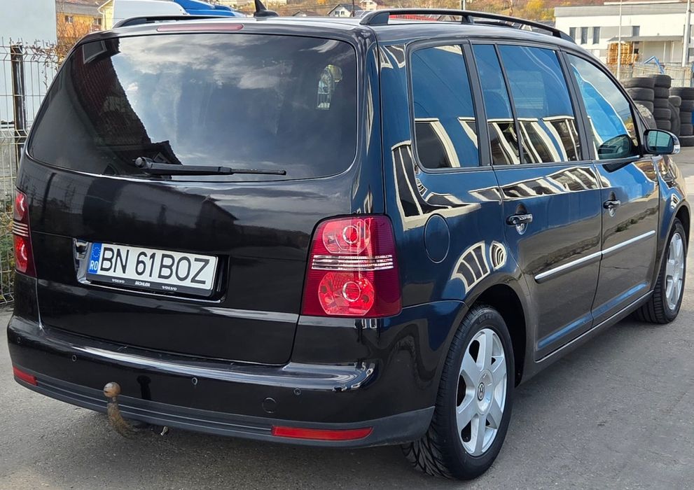 Vw Touran**TOPP**2008 **TRAPĂ** 2.0 TDI 170 CP DSG AUTOMAT! FULL PIELE