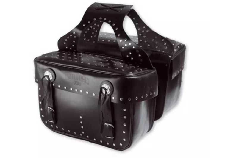 ПРОМОЦИЯ Кожени дисаги за мотор A-PRO H-D BLACK Код: 26239