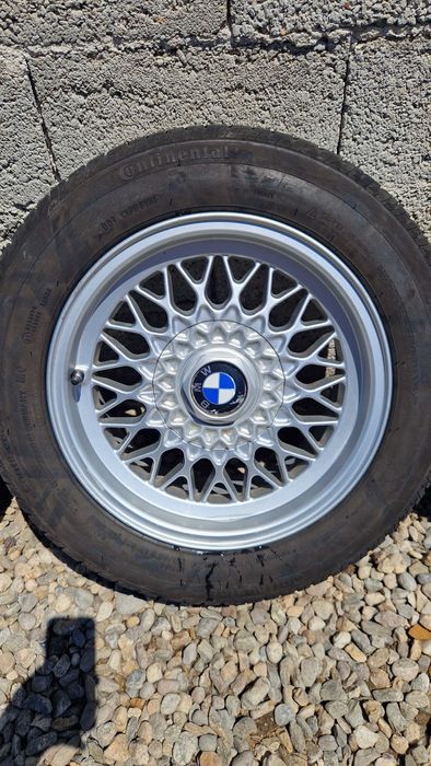 BMW E34 525 джанти със летни гуми 185/65/15 7J×15 5×120  ET20 DOT 0919