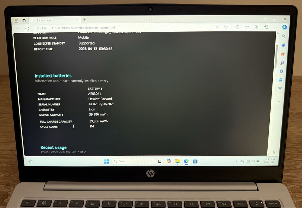 HP Omnibook 3 CA NOU ! Ryzen 5 AI - 16GB ram 512GB ssd !