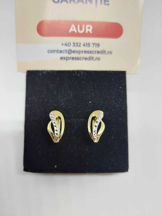 Cercei aur 14k 2.31gr [34231.12/ 30 Pacurari 2]