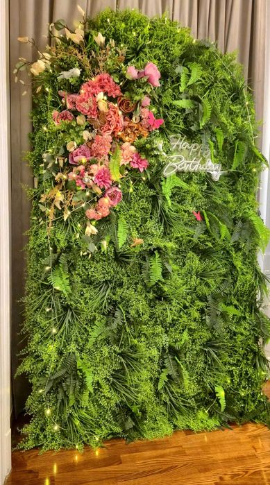 Panou decorativ floral – 1.30 m x 2.20 m