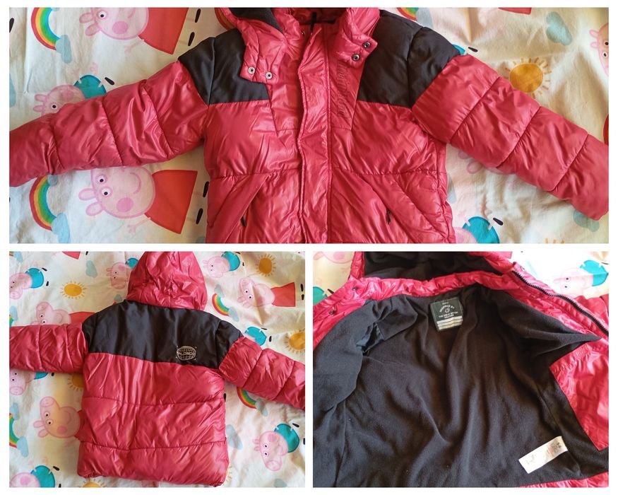 Детско зимно яке на Джордж размер 5-6г 116см