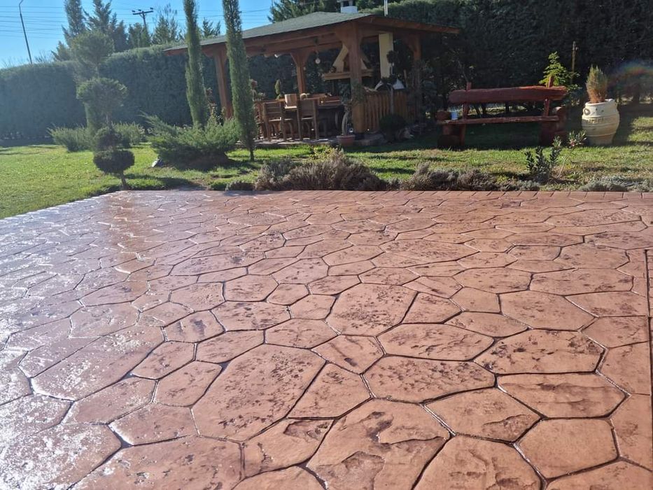 Beton amprentat / beton dezactivat