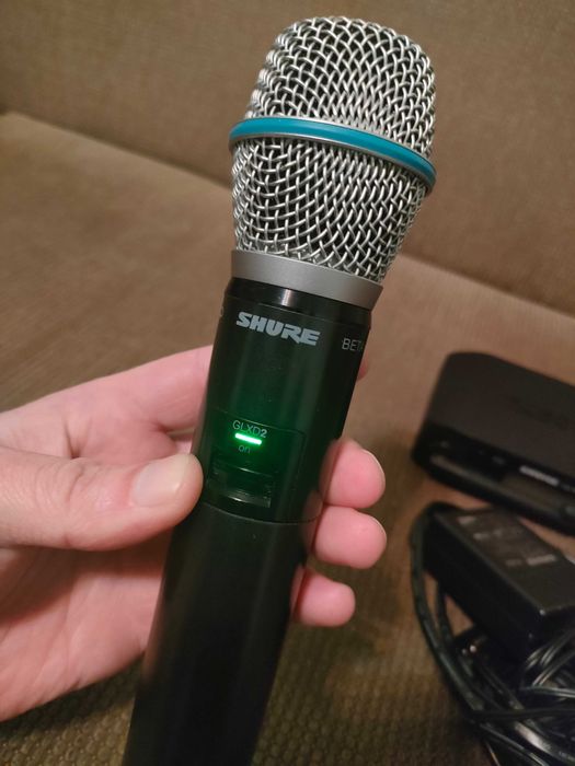 Microfon fara fir wireless shure glxd beta 58A si beta 87A
