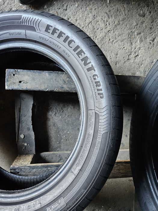 4 anvelope vara 215 55 17 Goodyear 6mm 2019