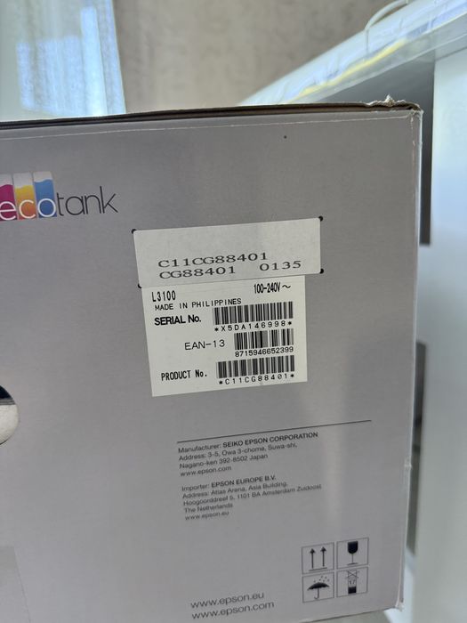 Принтер Epson L3100