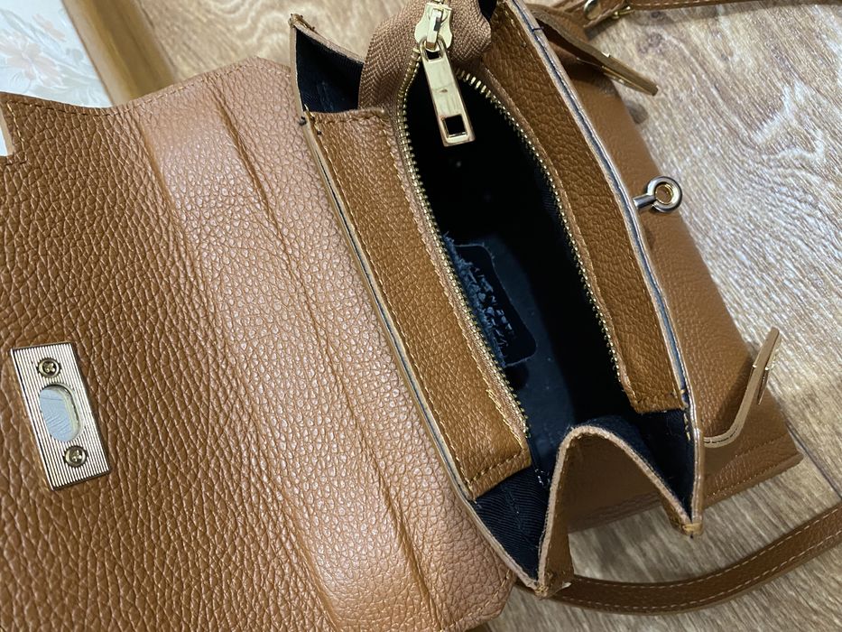 Сумка натуральная кожаная