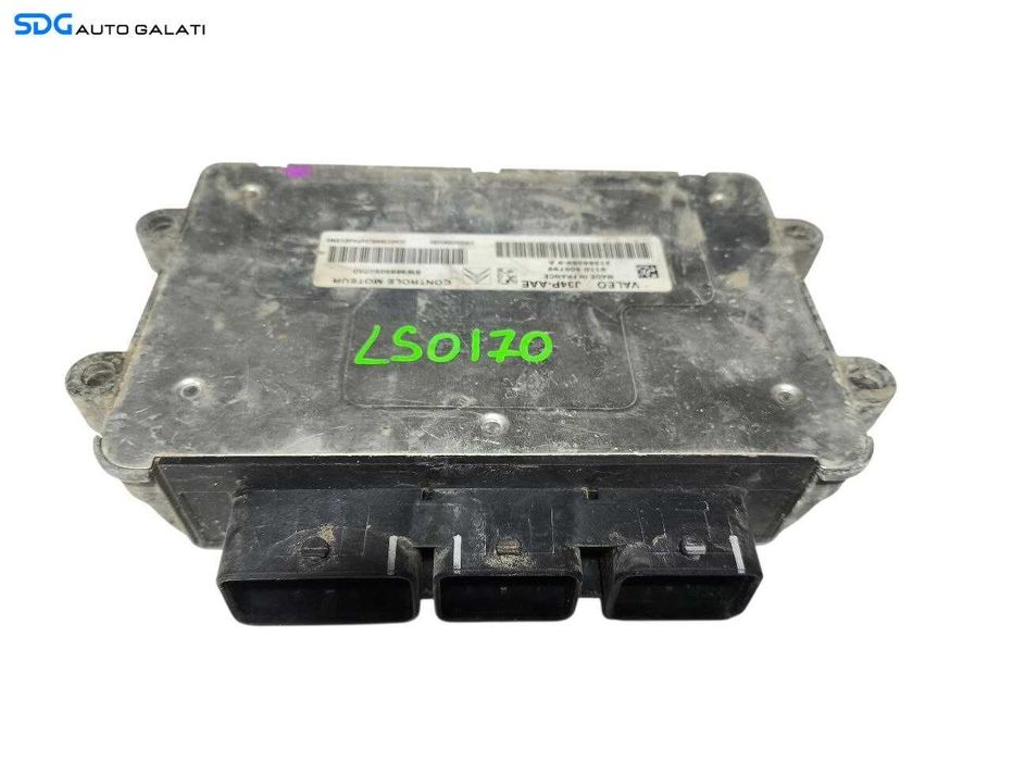 Kit Pornire ECU Calculator Motor Control Confort BSI Cititor Chei Cheie CIP Imobilizator Peugeot 206 1.4 Benzina 1998 - 2012 Cod 9665050780 9655883280 [LS0170] [LS0171]