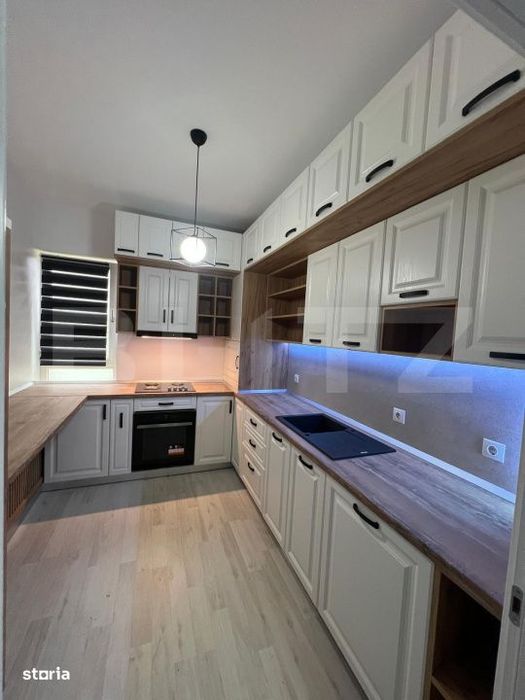 Apartament 3 camere Green Residence, parter, mobilat si utilat