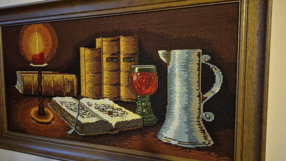 Гоблен с книги голям размер с рамка
