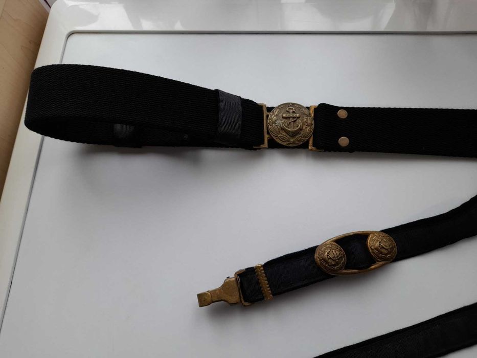 Сабя, колан с носачи за морска сабя