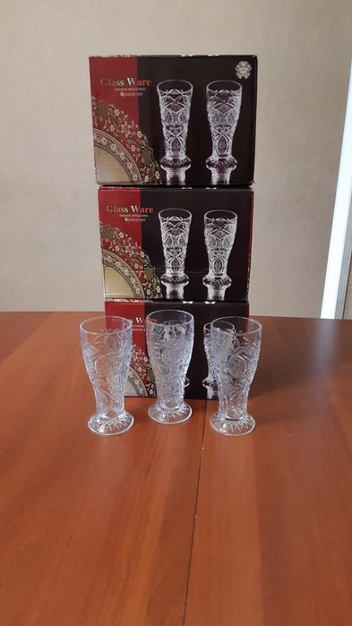 Стаканы стеклянные