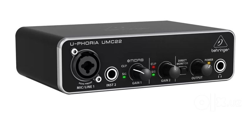 Behringer UM2 + C-1 tayyor komplekt