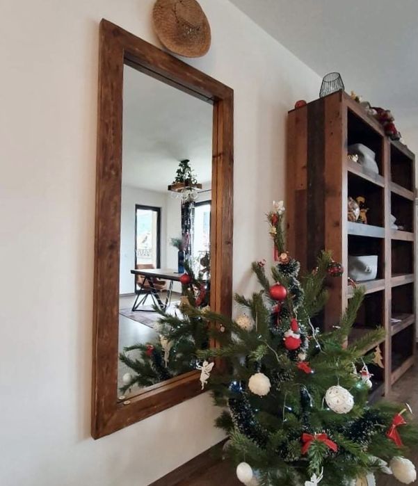 Огледало Рустик стил огледало за коридор, баня, стена УНИКАТ