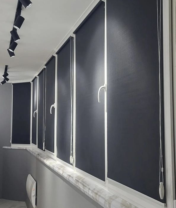 Однотонные Ролл Шторы