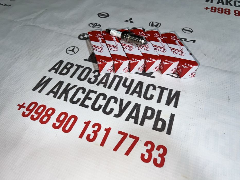 Оригинальные иридиевые 3х контактные свечи зажигания Lexus, Toyota