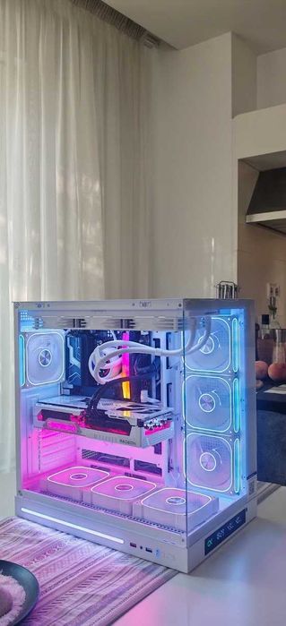 Мощно ТОП Геймърско PC Ryzen 7 9800X3D/64Gb Corsair/1.5TB SSD/RX 9070XT 16Gb/WiFi&BT/Гаранция