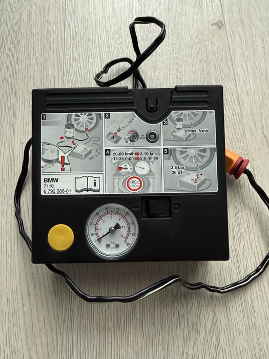 Compresor aer auto original BMW