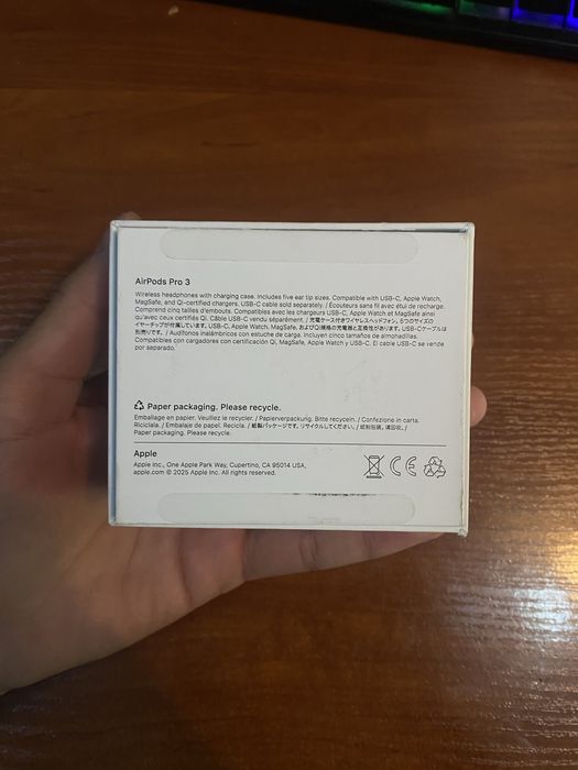 Airpods Pro 3, Оригинал