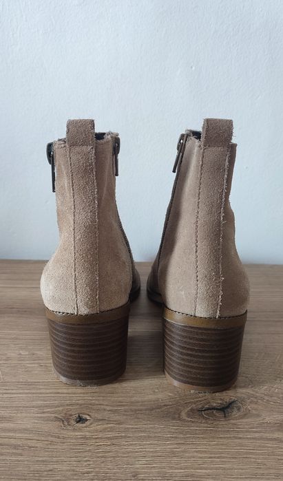 Боти от велур 37