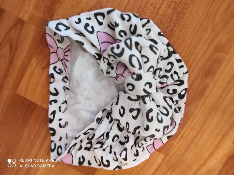 Căciulă turban fetiță maxim 90 cm