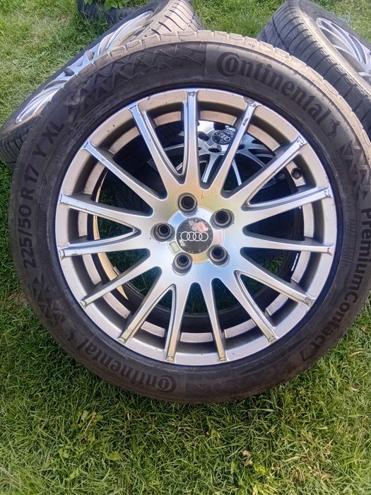 Jante r17 5x112 cauciucuri vara