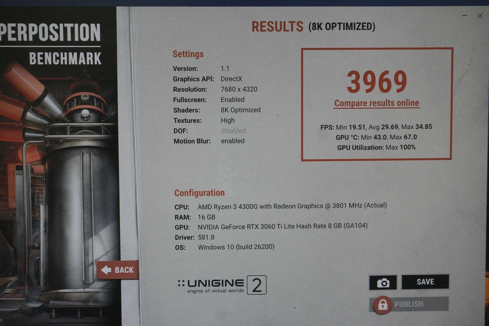 RTX 3060 Ti 8GB Gainward Ghost GPU Nvidia видеокарта/ вкл. ДДС