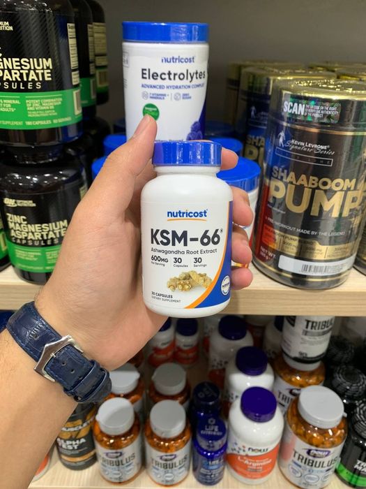 Nutricost Ashwagandha KSM-66 (30 kapsule)