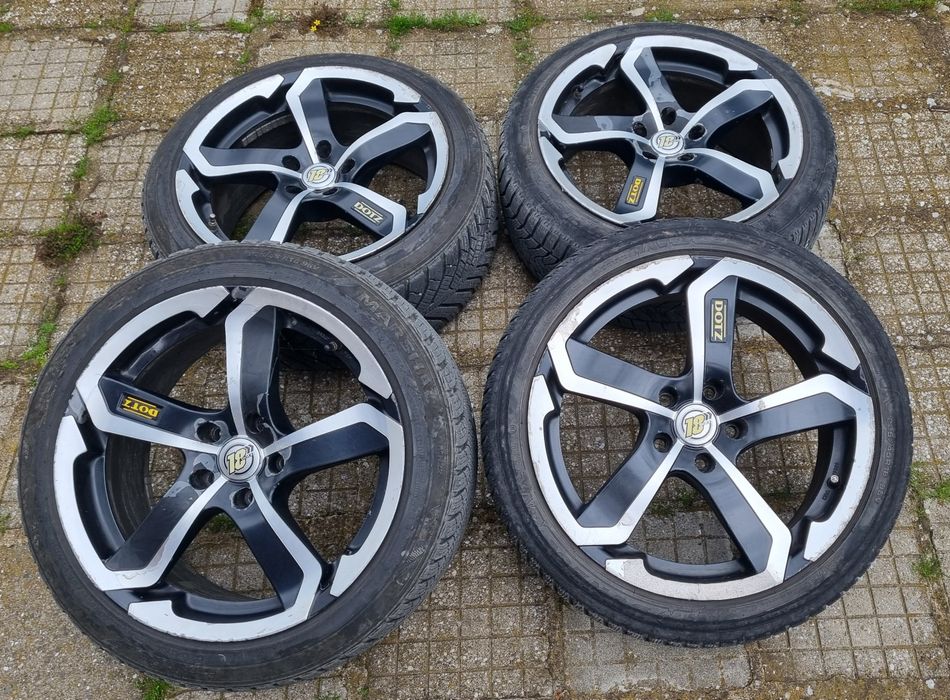 Джанти DOTZ Hanzo DULL BLAC 8,5JX18" ET35