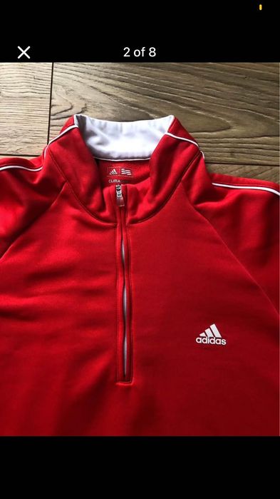 ADIDAS CLIMALITE-bluza cu maneca lunga pt barbati in stare impecabila