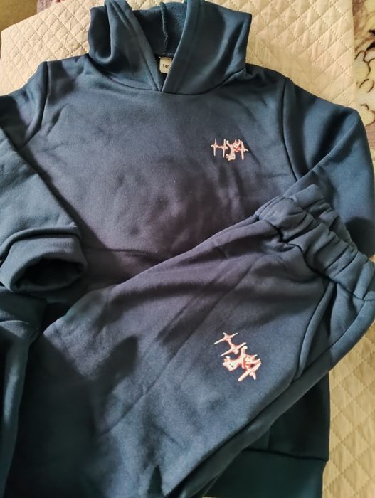 Дебел ватиран анцунг за момче - до 140 см.