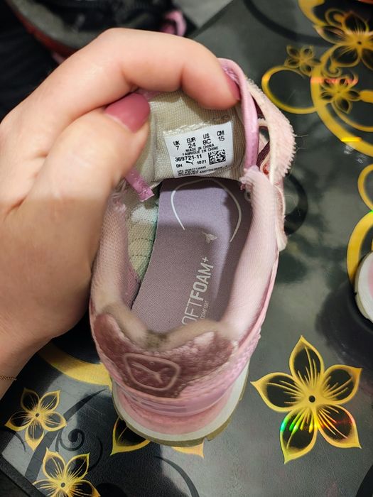 Adidași Puma mărime 24 (15 cm) fetițe cu sclipici