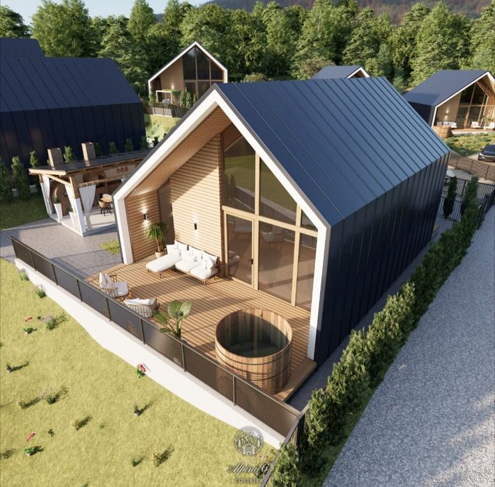 Teren Panoramic cu vedere spre lacul Colibita