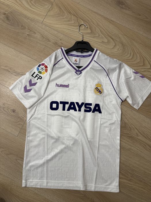 Tricou de fotbal Real Madrid Hummel Gica Hagi Gheorghe Hagi 10 marime S nou fara eticheta