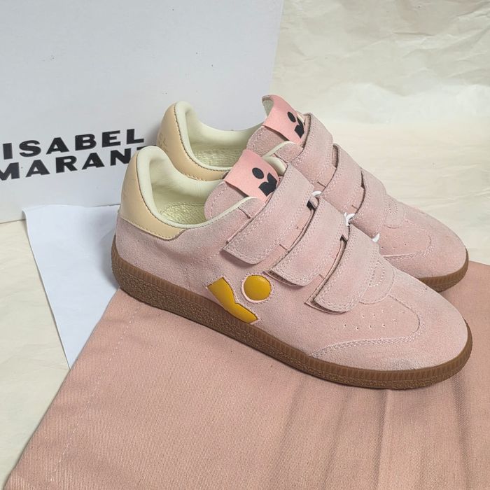 Sneakers Isabel Marant roz – mărimea 36, noi cu etichetă si cutie