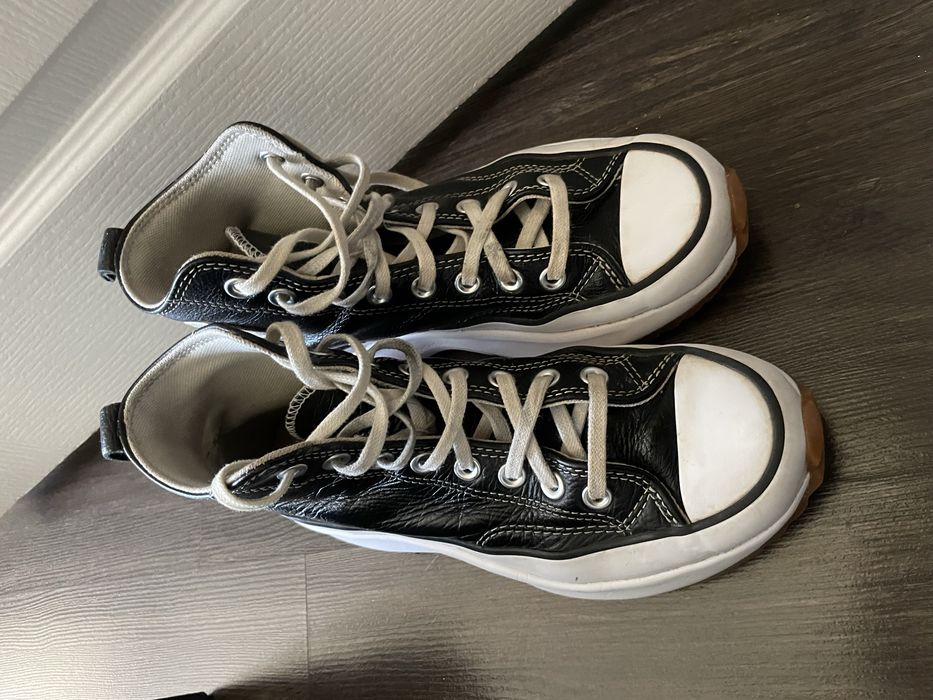Кецове Converse високи кожени
