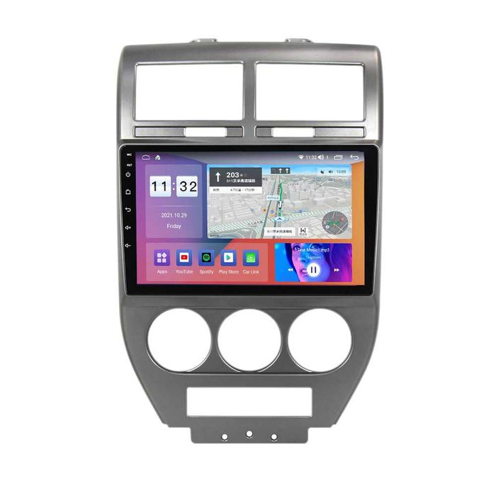 Navigatie Jeep Compass din 2006 - 2010 , Garantie 2GB 4GB 8GB RAM