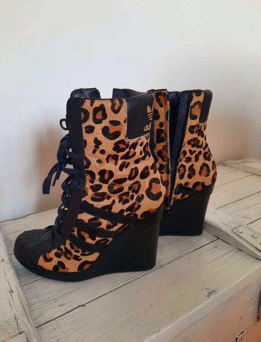 Adidas боти,естествена кожа, Jeremy Scott