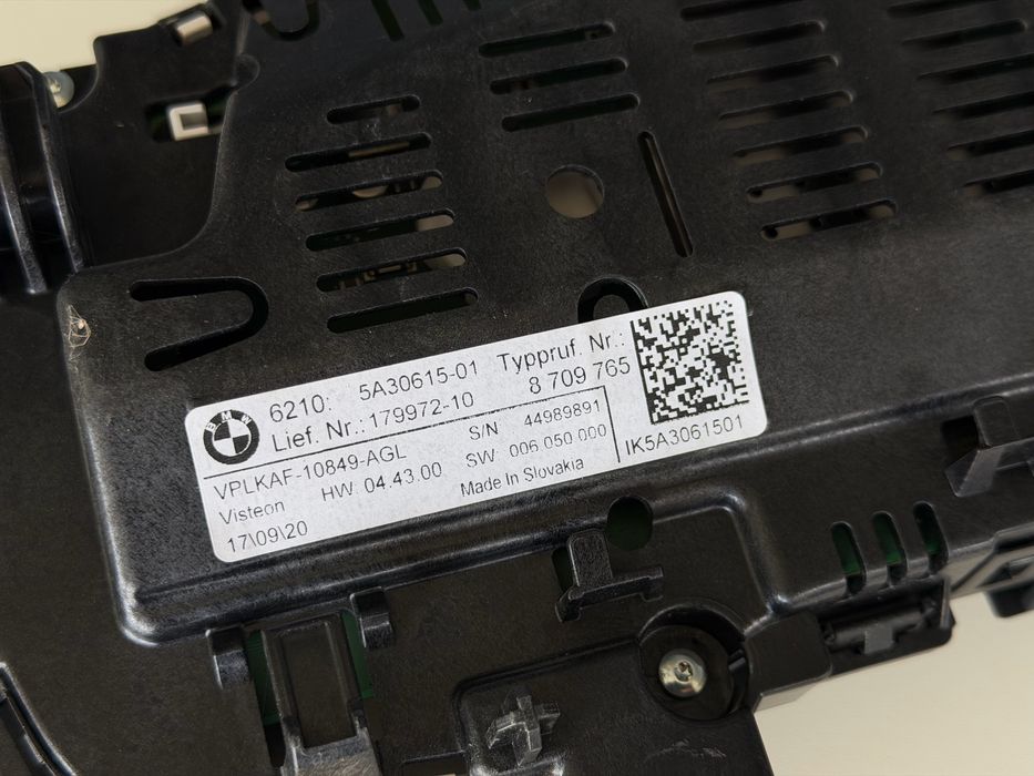 Дигитален километраж Bmw g05 g20 g21 g22 g42 g26