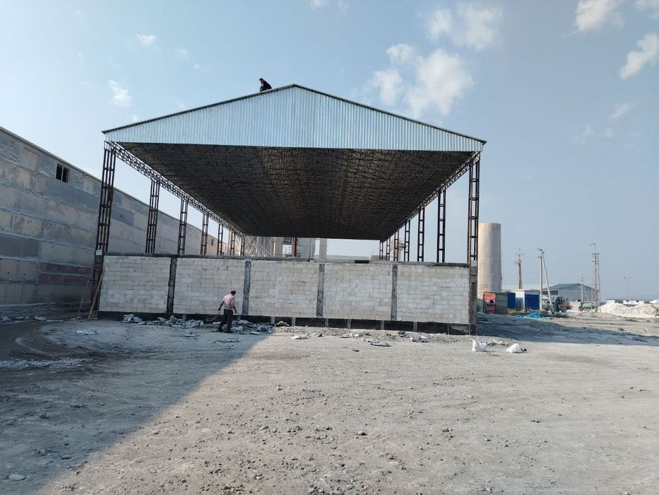 Kantiner Matryaldan Tom Naves Molxona Toyxona Qurish xizmati