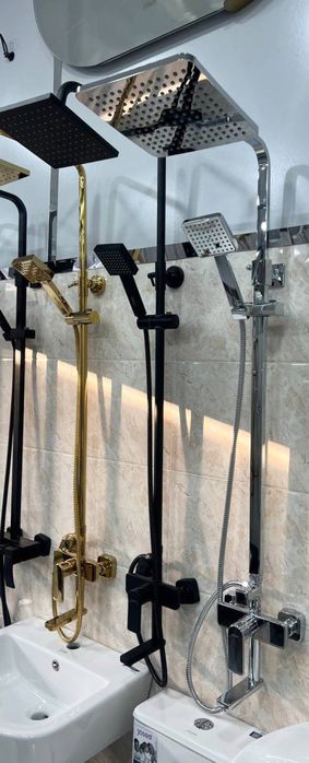 Смеситель (smesitel) комплект для ванной и душа с лейкой