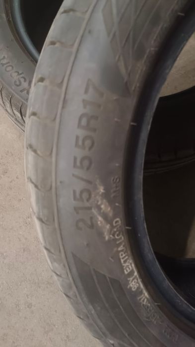 Продам резину 215/55/r17