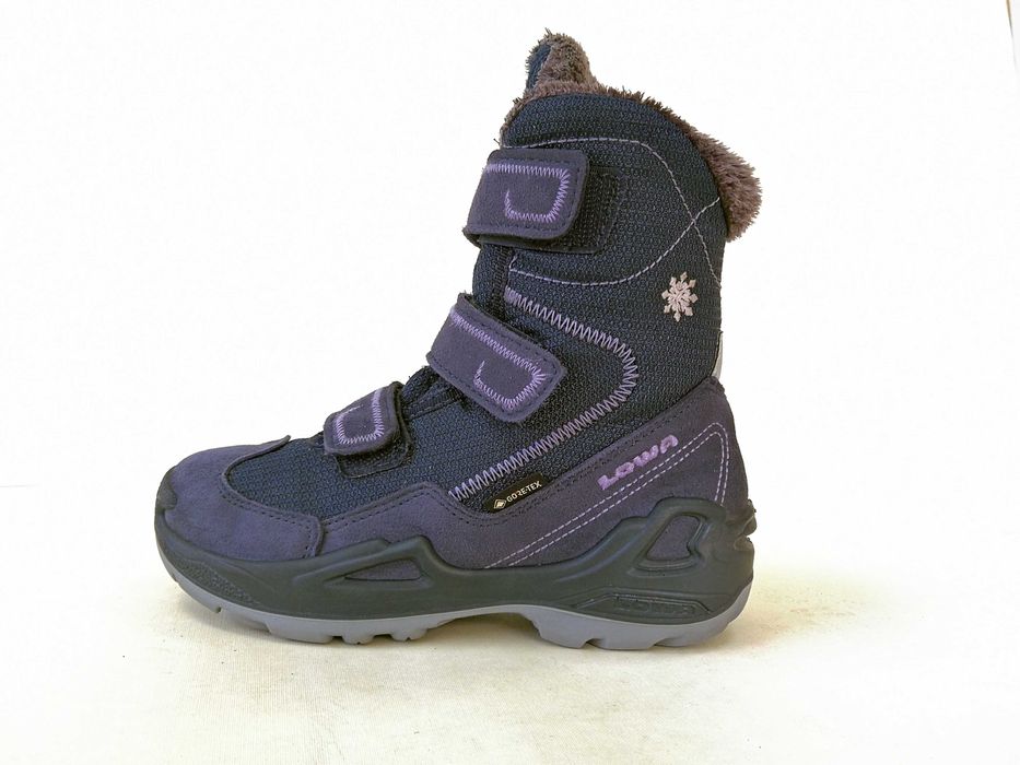 Bocanci copii  29 30 Lowa Goretex  ghete munte Moonboot imblaniti