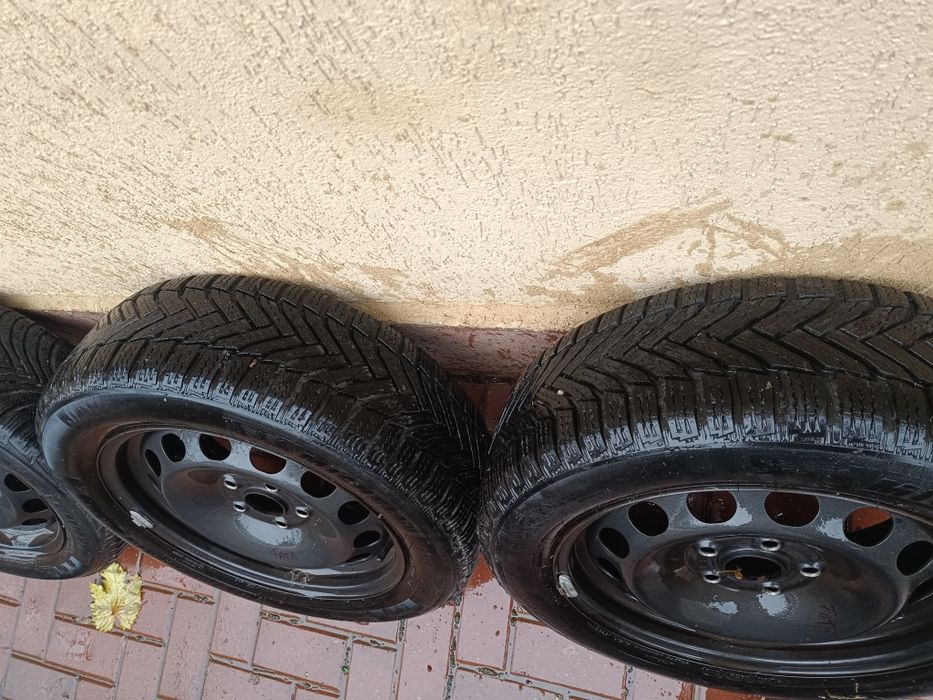 Jante tabla R16, VW, cauciucri iarnă