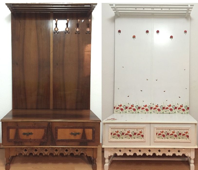 Cuier lemn Luxor "Lan de maci"