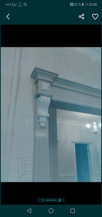 Лепнина гипсовая,